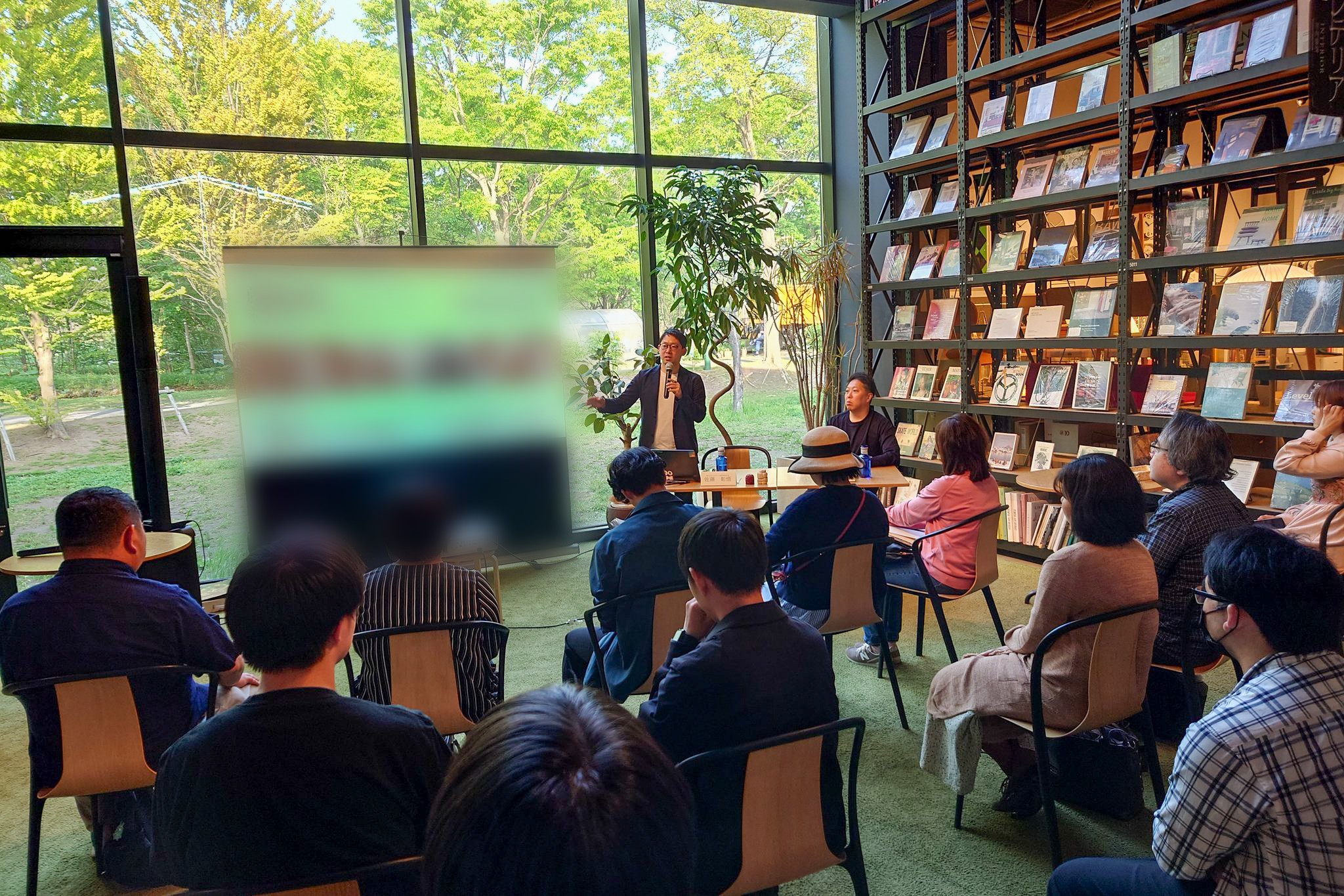 株式会社かたわら代表 佐藤彰悟の講演風景